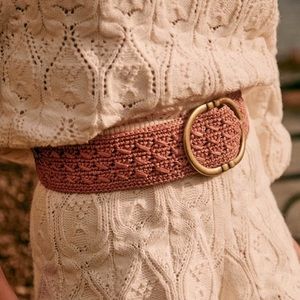 Sezane Fetiche belt Vintage pink size 80